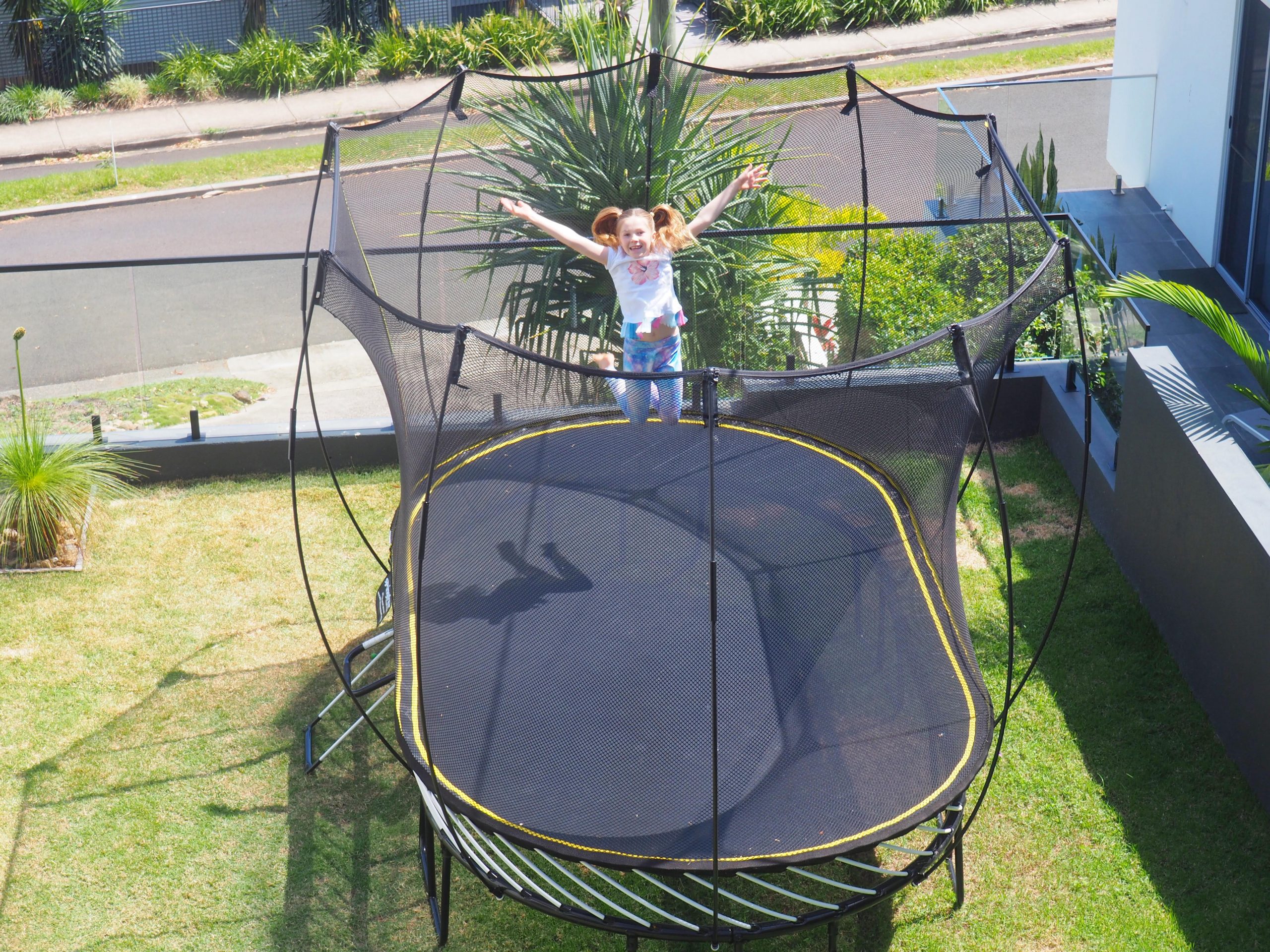 tryk Sky Rodeo Springfree Trampoline Review - Paging Fun Mums