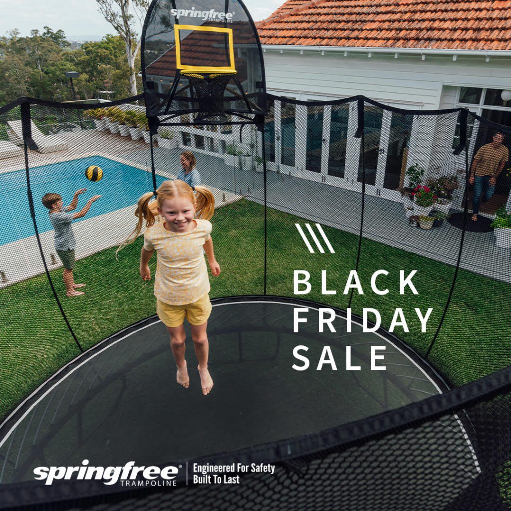 Springfree Trampoline Black Friday Sales Paging Fun Mums